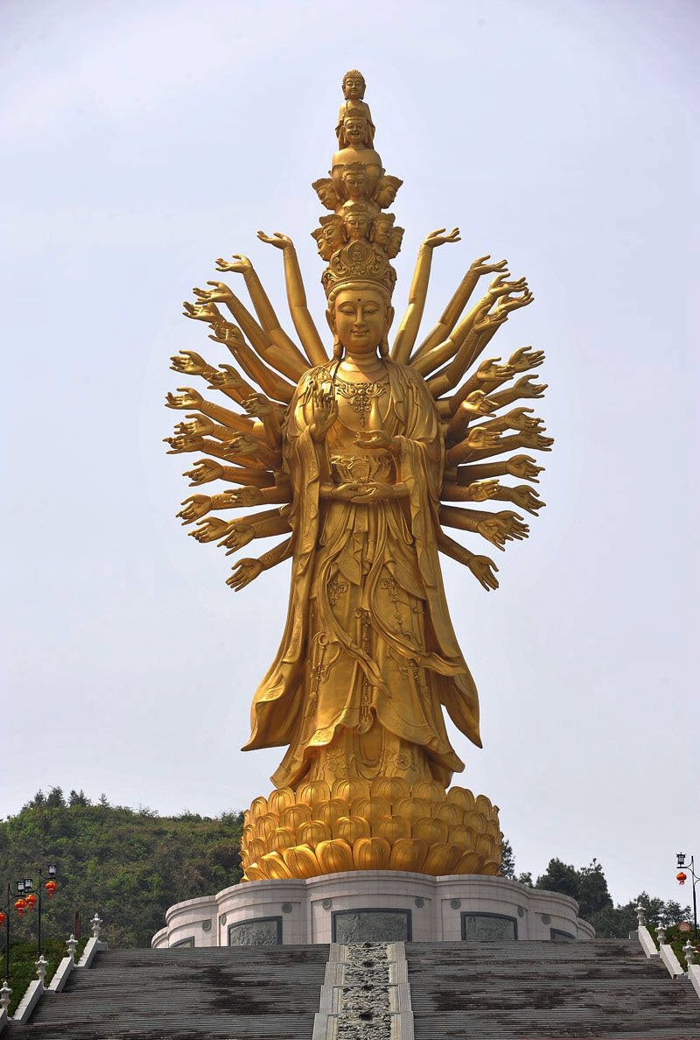 Guishan Guanyin of the Thousand Hands and Eyes in Changsha, China