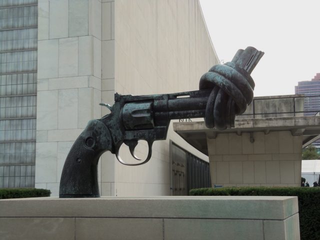 Non-Violence, NYC - Quirky and Unique Sculptures from Across the World