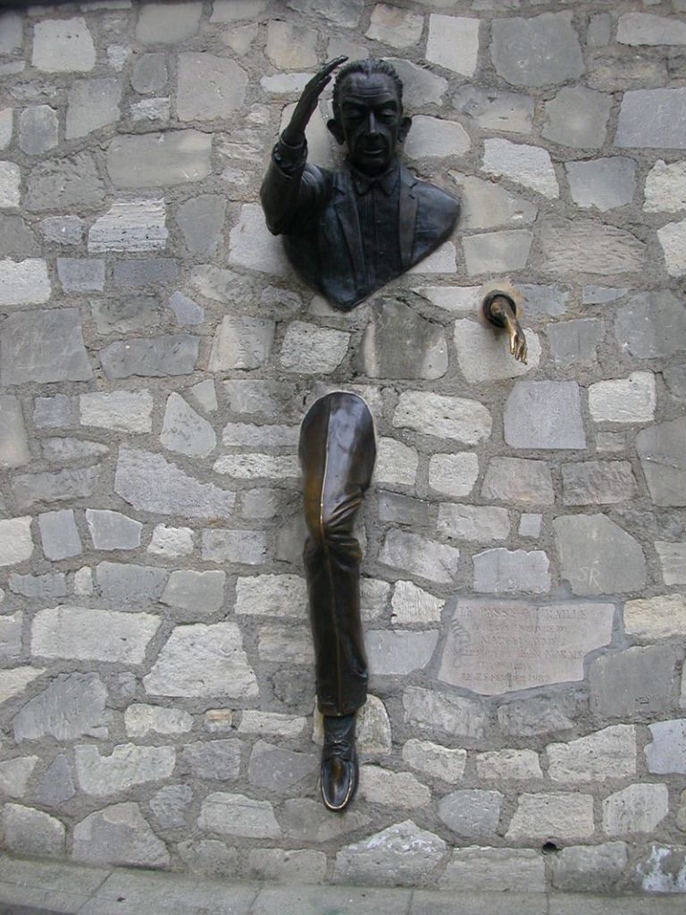 The Walker through Walls (Le Passe-Muraille), Paris - Quirky and Unique Sculptures from Across the World