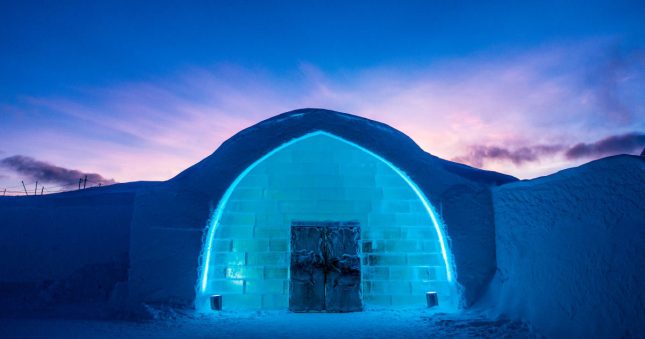 The Ice Hotel in Sweden
