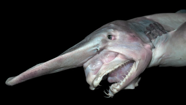 Goblin shark - the strangest and ugliest fish in the world
